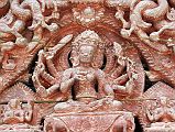 18 Kathmandu Valley Sankhu Vajrayogini 2-Roofed Temple Carved Torana Close Up 